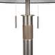 preview thumbnail 11 of 12, Carbon Loft Lupone Industrial Table Lamp with Black Drum Shade - N/A