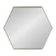 preview thumbnail 28 of 54, Kate and Laurel McNeer Glam Hexagon Framed Wall Mirror