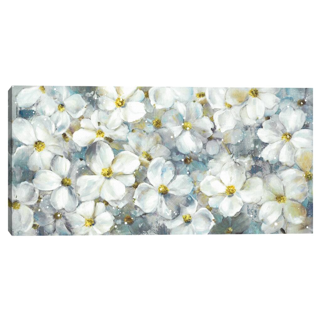 White Essence Canvas Art Print