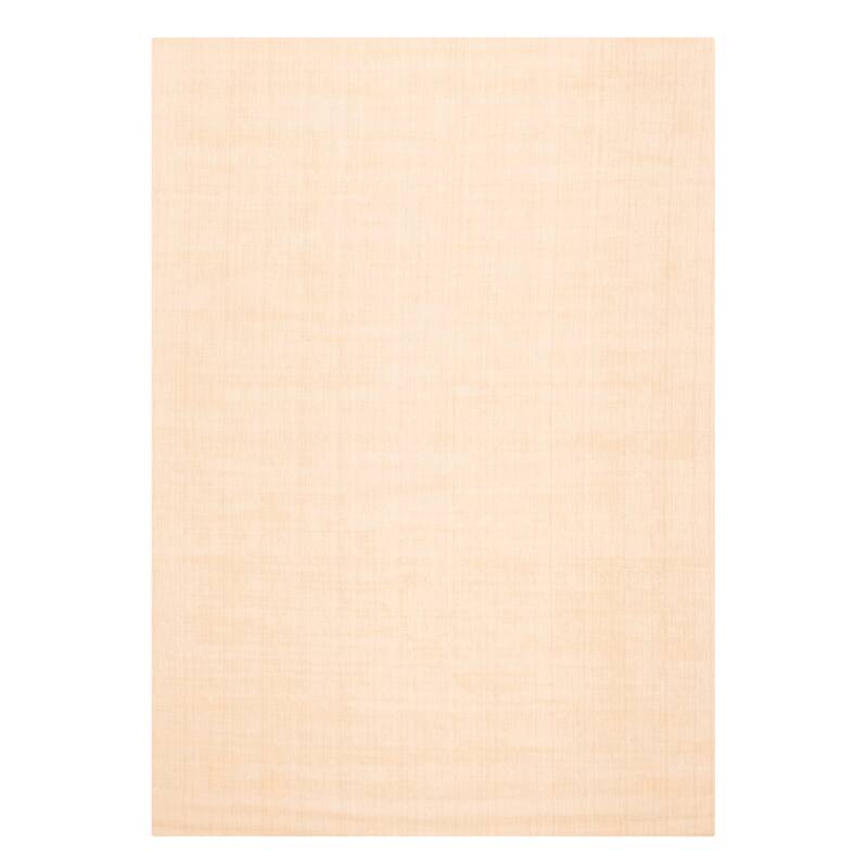 ECARPETGALLERY Hand Loomed Kashkuli Gabbeh Ivory Wool Rug - 7'11 x 11'3