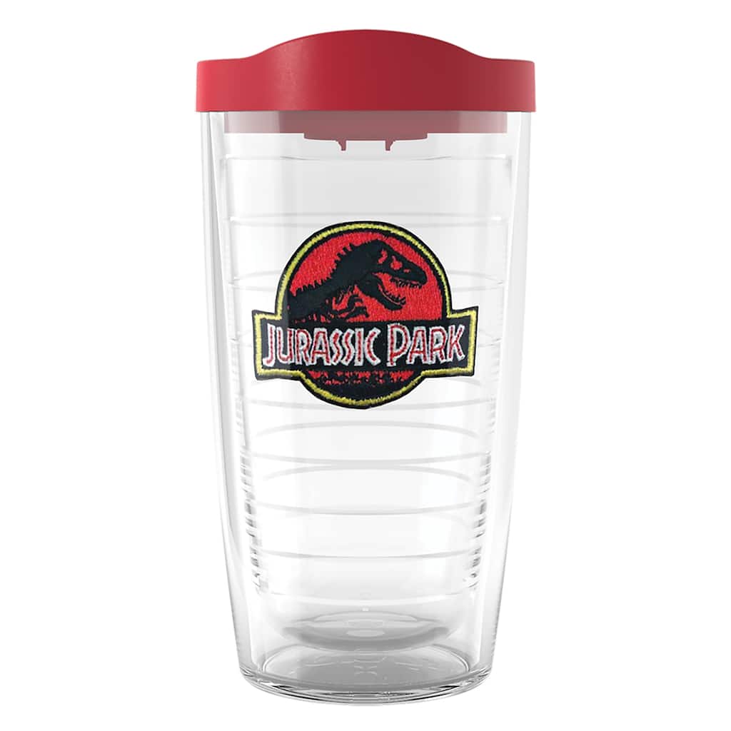 Tervis Universal Jurassic Logo Made in USA Double Walled Insulated Travel Tumbler, Classic