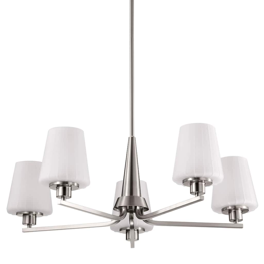 Nuvo Lighting 60/8225 Lune 5 Light 30" Wide Chandelier