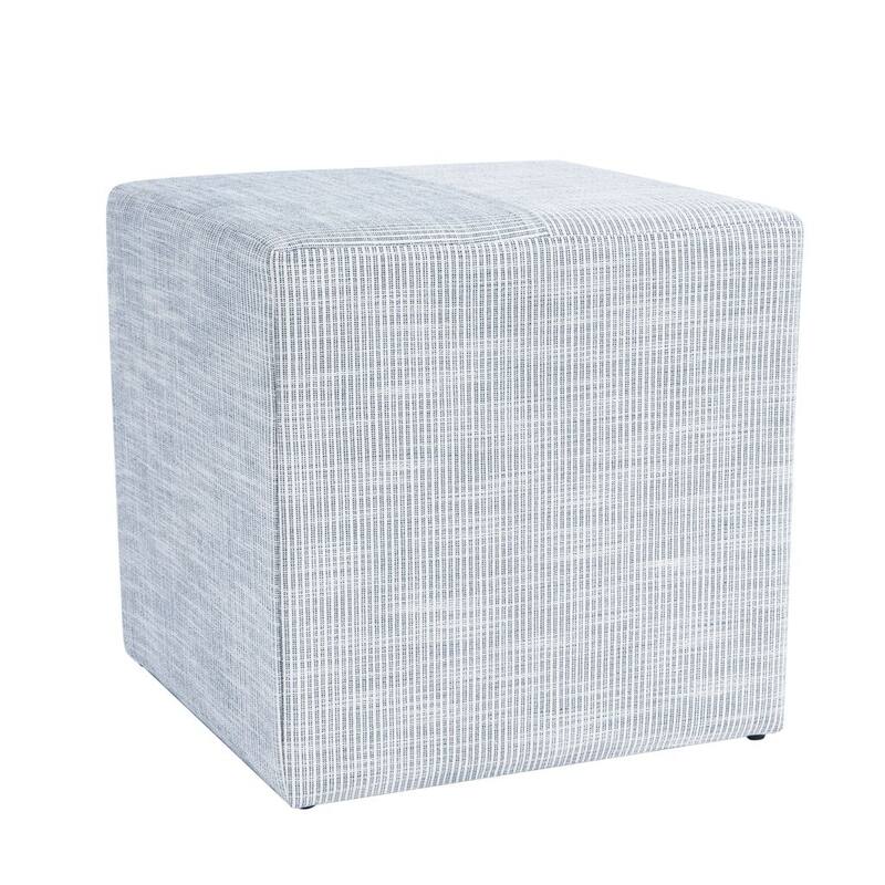 HomePop Soft Cube Ottoman