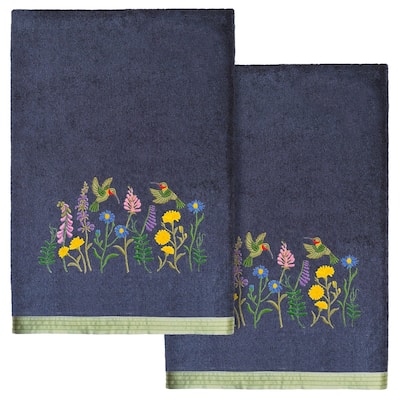 Authentic Hotel and Spa Turkish Cotton Hada 2 PC Bath Towel Set