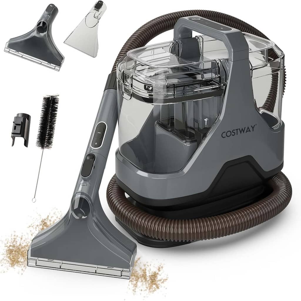 Portable 15Kpa Carpet Upholstery Spot Cleaner with Attachments