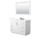 Option White, Nickel Trim, Giotto Quartz Top