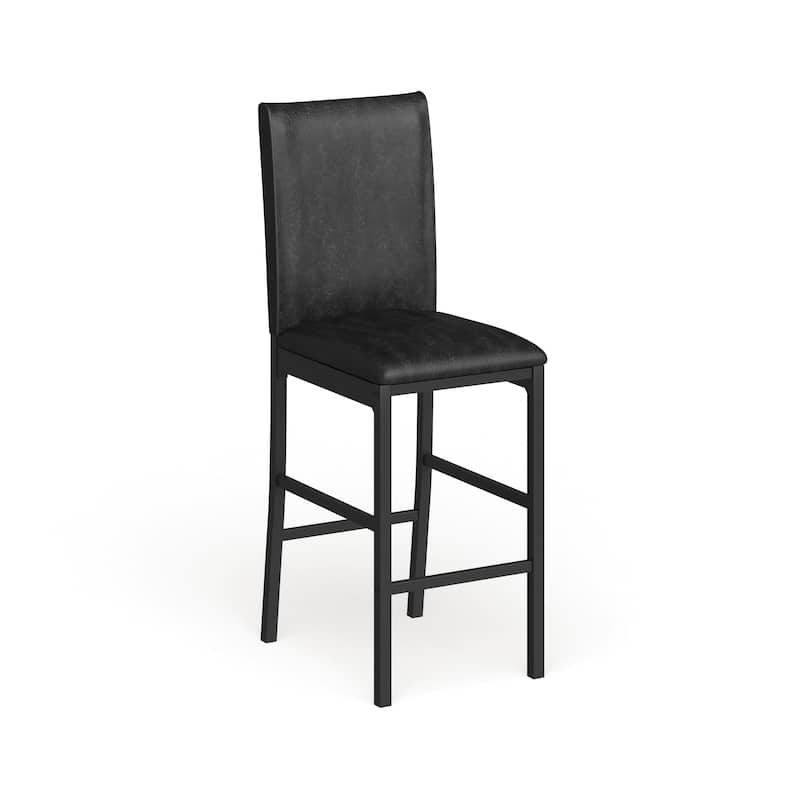 Darcy Metal Upholstered Counter Height Dining Chairs (Set of 4) by iNSPIRE Q Bold