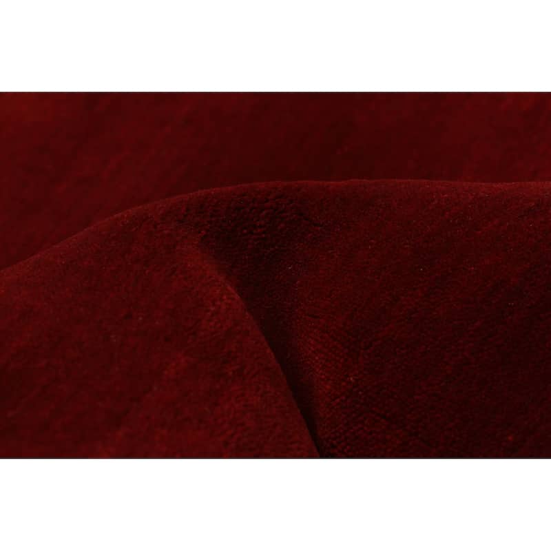 Kashkuli Gabbeh Red Rug 2'7" x 16'4" - 2'7 x 16'4