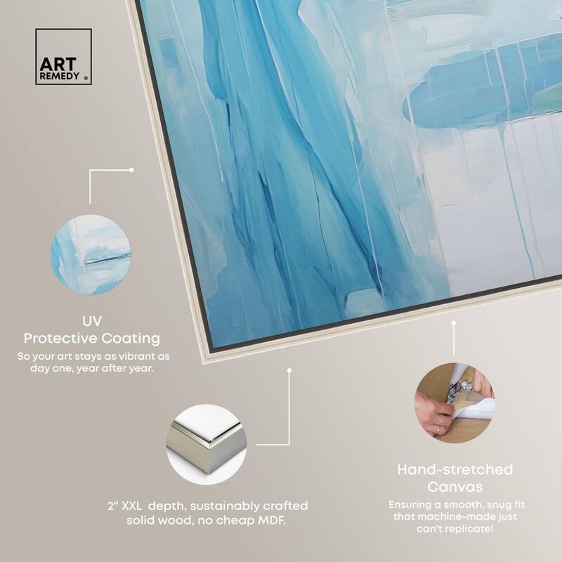 Transcendent Tides I Canvas by Art Remedy