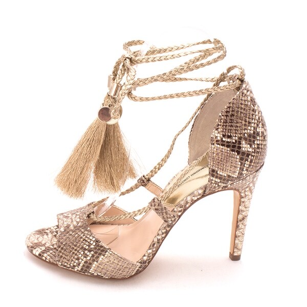 INC International Concepts Womens Raegenne Open Toe Ankle Wrap Classic Pumps - 5