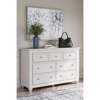 Signature Design by Ashley Grantoni White Dresser