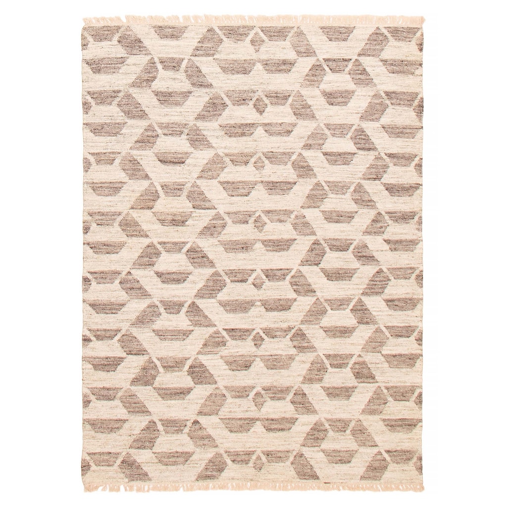 Ankara Grey Kilim 5'2" x 7'2" - 5'2 x 7'2