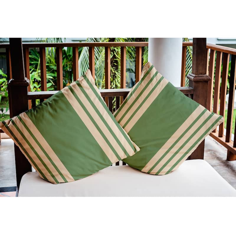 Stripe Indoor/Outdoor Throw Pillow