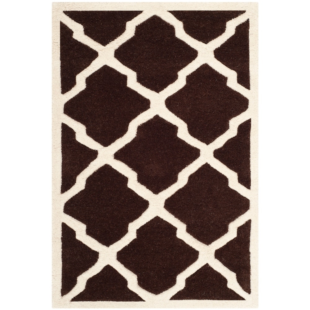 SAFAVIEH Handmade Chatham Rinske Modern Moroccan Wool Rug