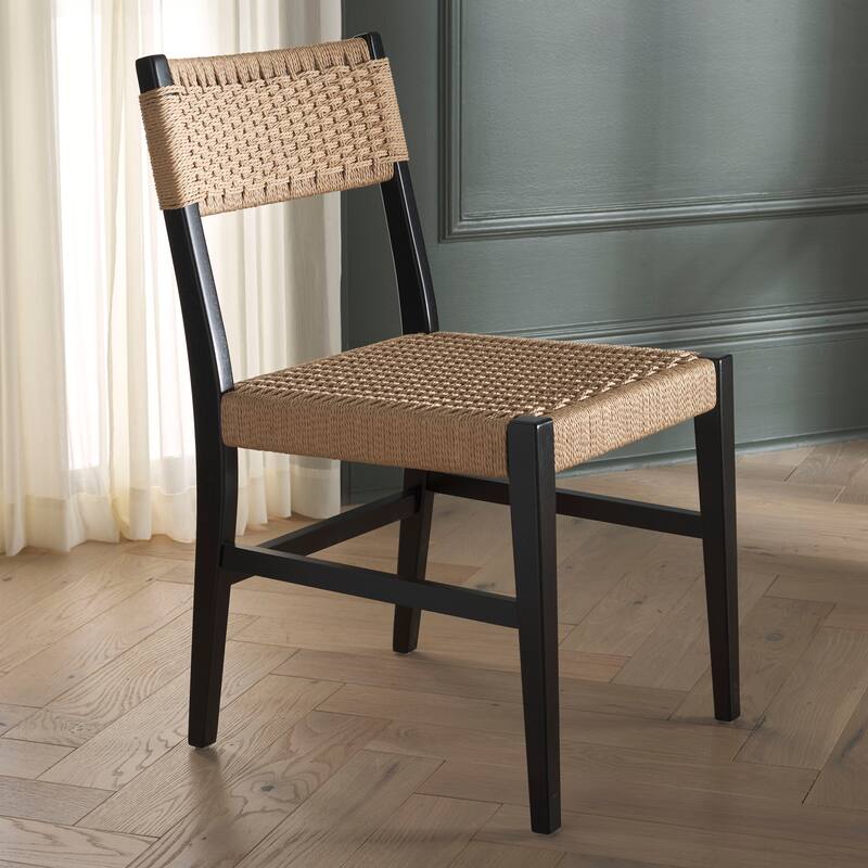 SAFAVIEH HOME Dutton Woven Dining Chair - 18"W x 24"D x 33"H