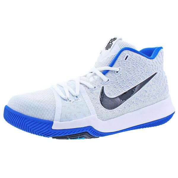 Shop Nike Boys Kyrie 3 Basketball Shoes Colorblock Mids Overstock 22025161