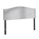 preview thumbnail 6 of 17, CraftPorch Velvet Nailhead Trim Upholstered Adjustable Headboard Silver Grey - Full