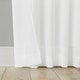 preview thumbnail 11 of 12, Indigo Road by Egypt Sherrod Nahla Cotton Sheer Rod Pocket 1-Piece Curtain Panel, Single Panel