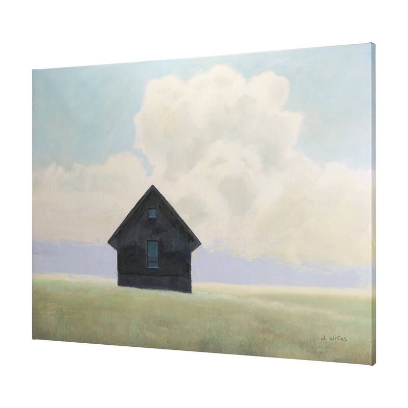 Lonely Landscape I (56 x 42 ) Canvas Art Print