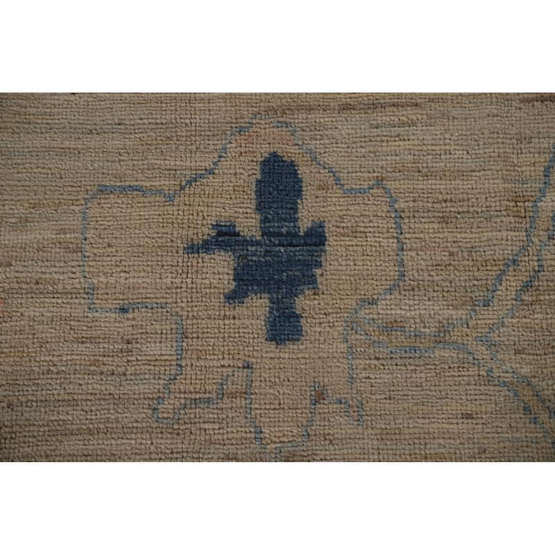Oushak Oriental Area Rug Hand-knotted Wool Carpet - 10'0"x 13'5"