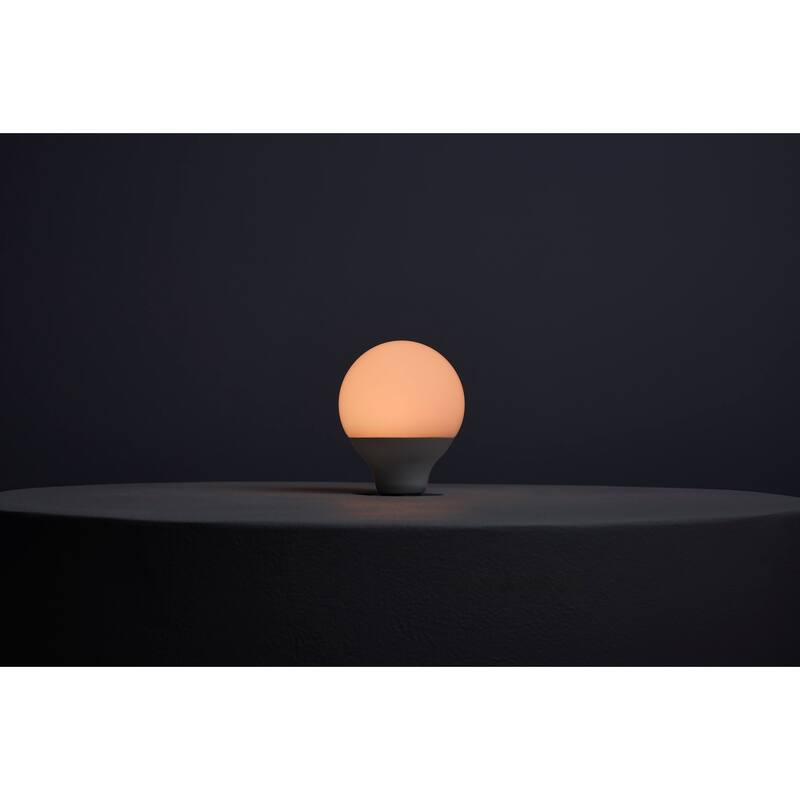 Starfish 10 Watt LED G25 2700K-5000K RGBTW Medium Base 120 Volt - White