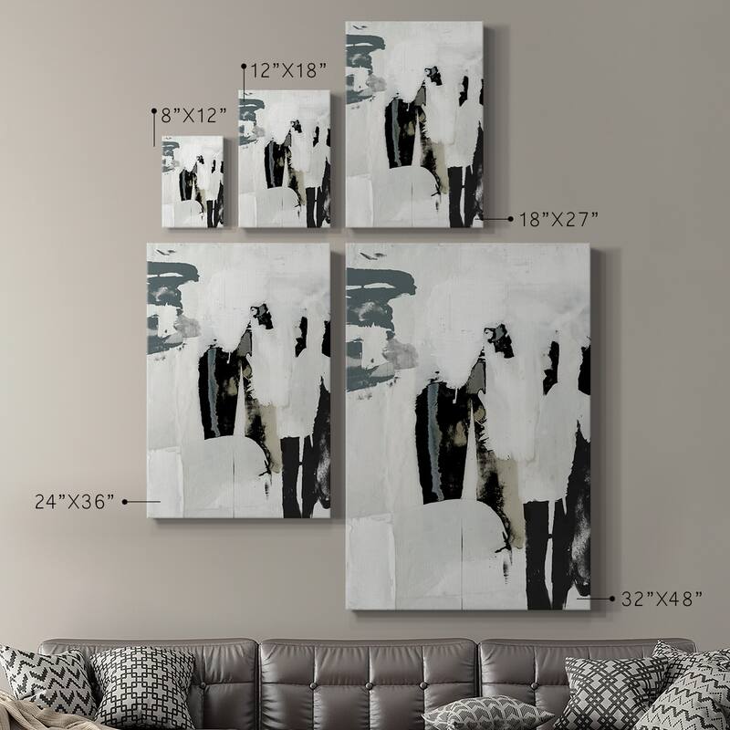 Broken Window I Premium Gallery Wrapped Canvas Ready to Hang Bed