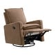 preview thumbnail 48 of 48, Oxford Baby Uptown Upholstered Glider Recliner, GreenGuard Gold Certified, 360° Swivel for Nursery & Living Room
