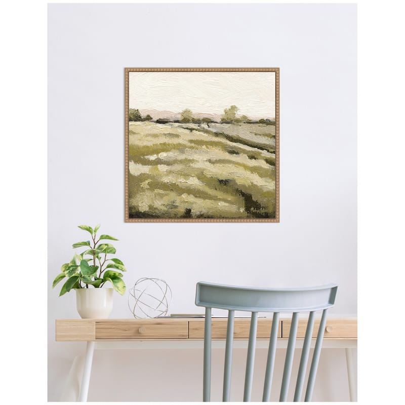 Kate and Laurel Petit Views No 10 by Mackenzie Nelson Framed Canvas Wall Art Print