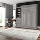 preview thumbnail 19 of 40, Versatile Queen Murphy Bed and Closet Organizer (92W) by Bestar