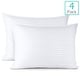 preview thumbnail 10 of 23, Nestl 100% Cotton Cover Premium Plush Down Alternative Bed Pillow
