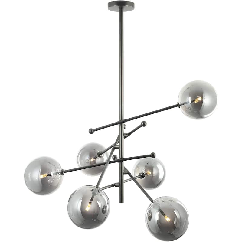 Apollo, Sputnik 6 Light Chandelier - 40 x 40 x 52