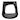 NADAAL STUDIOS Keelan Stool, Sculptural Cement Base, Lightweight Concrete and Fiber Mix, Black