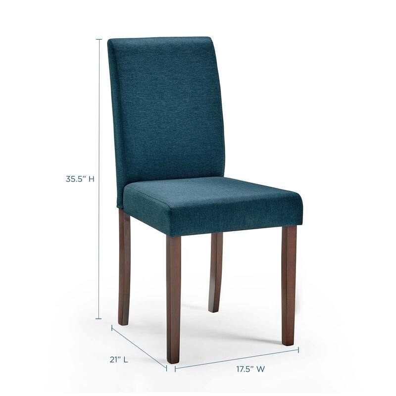 Copper Grove Piskent Upholstered Armless Side Chairs (Set of 2)