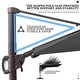 preview thumbnail 5 of 10, Pellebant Outdoor Patio Cantilever Offset Umbrella 11 ft Double Top