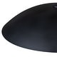 preview thumbnail 13 of 34, 1-Light Black Gold Oversized Metal Dome Pendant Light - 27in