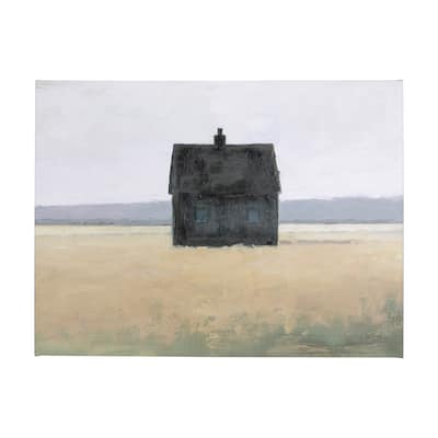 Lonely Landscape I (56 x 42 ) Canvas Art Print