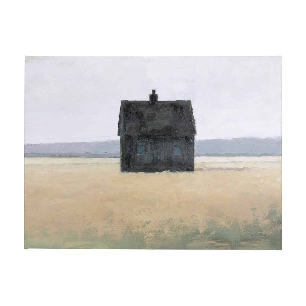 Lonely Landscape I (56 x 42 ) Canvas Art Print