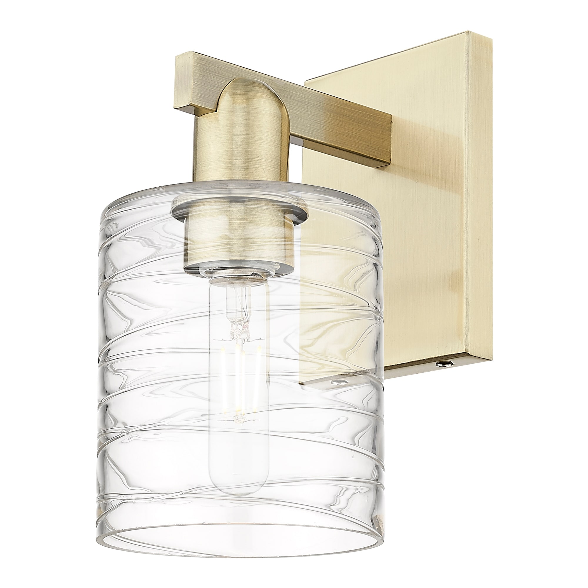 Innovations Lighting Endless Possibilities Arcadia - Cobbleskill - 1 Light 5" Deco Swirl Sconce