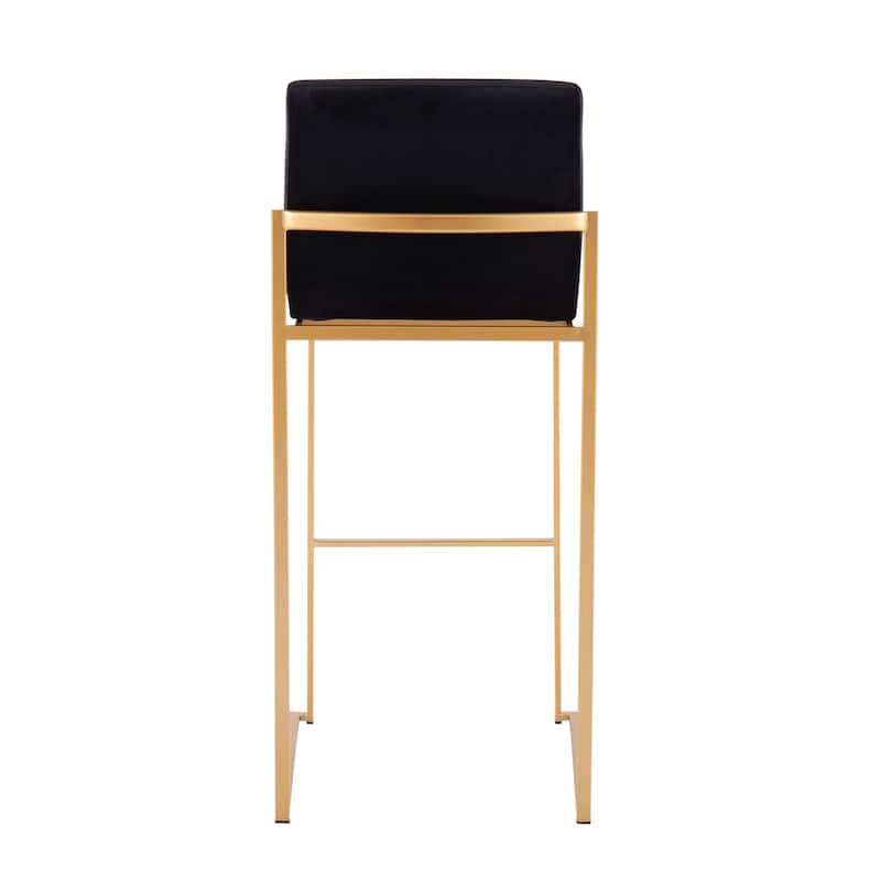 Silver Orchid Forrest High Back Bar Stool - Set of 2