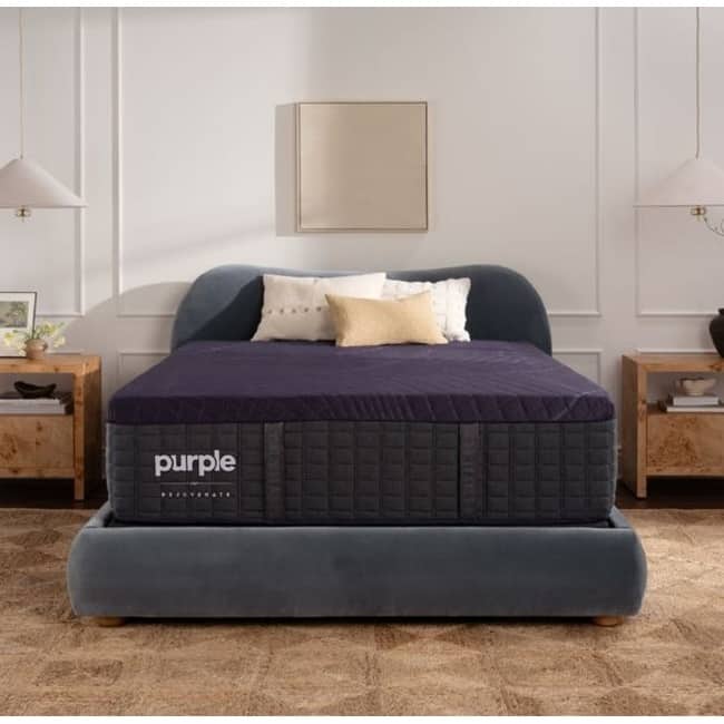 Purple - Rejuvenate Firm Modern Foam and Spring King Mattress with GelFlex® Grid and DreamLayer™ Technology