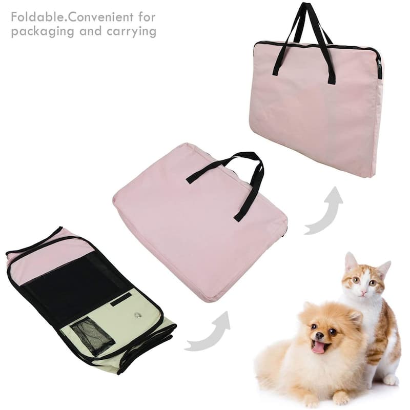 Jespet Soft-Sided Folding Dog & Cat Playpen