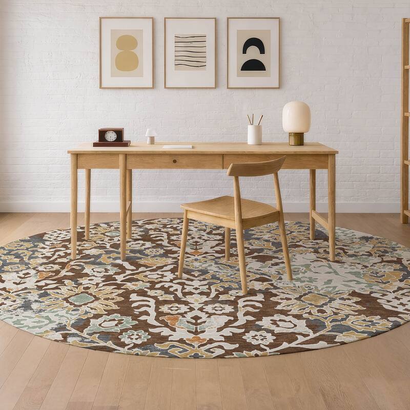 Machine Washable Indoor/ Outdoor Global Avon Chantille Rug