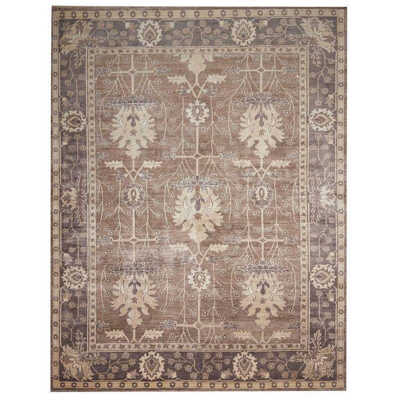Nourison Aldora Vintage Botanical Medallion Area Rug