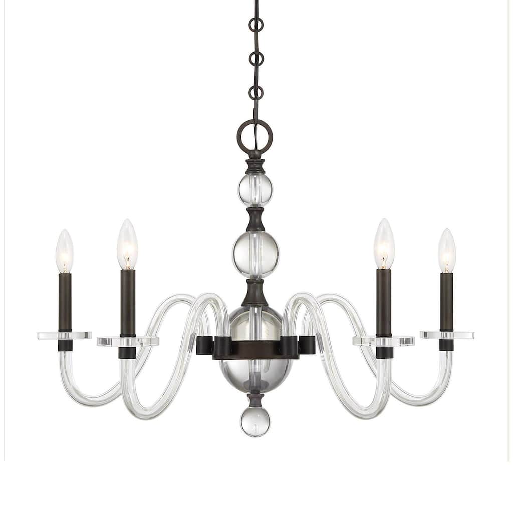 Savoy House 1-4277-5 Aragon 5 Light 29" Wide Taper Candle Style