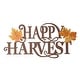 preview thumbnail 4 of 17, Glitzhome 24"L Fall Metal HAPPY THANKSGIVING / HAPPY HARVEST Wall Decor HAPPY HARVEST