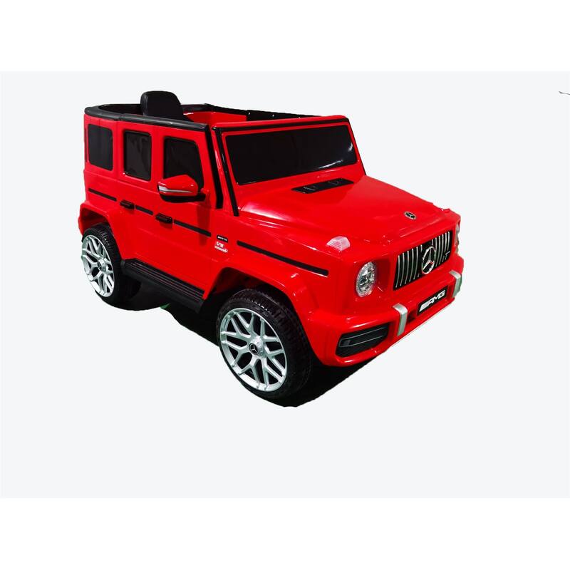 Electric Mercedes-Benz G63 Ride On Car for Kids, Remote Control, MP3, Music, Safety Lock, Suspension