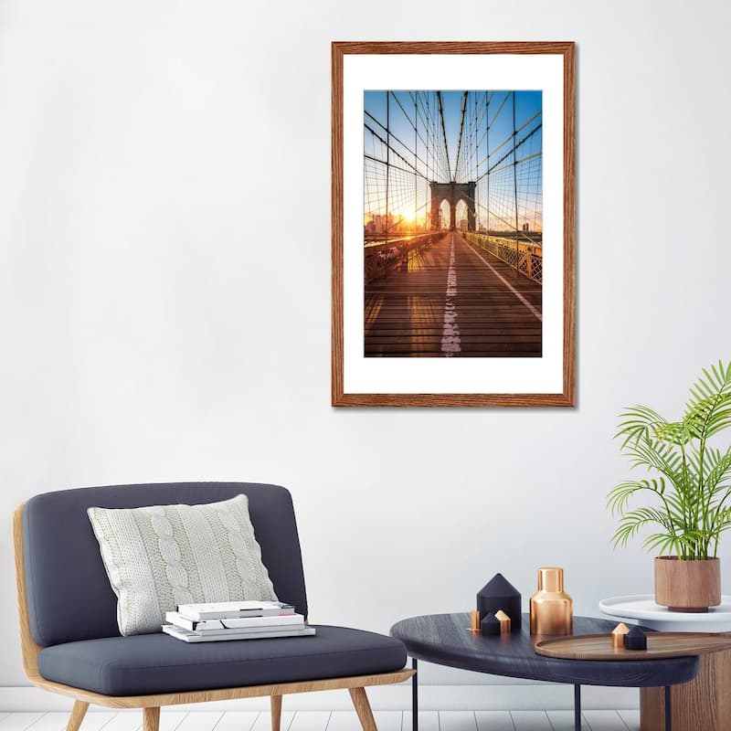 iCanvas "Brooklyn Bridge, New York City, USA" by Jan Becke PFA