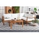 preview thumbnail 2 of 11, SAFAVIEH Outdoor Endelia Outdoor Living Set