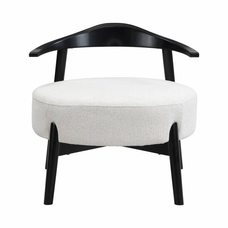 Modern Accent Chair - Natural Birch, All-Day Comfort