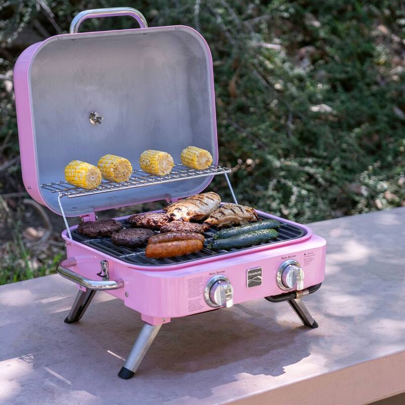 Kenmore 2-Burner Retro Portable Gas Grill